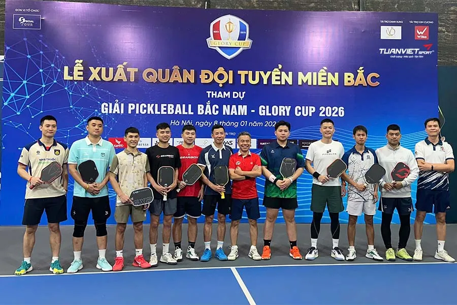 Giải Pickleball Bắc Nam Glory Cup 2026 thông tin chi tiết và những điểm nổi bật