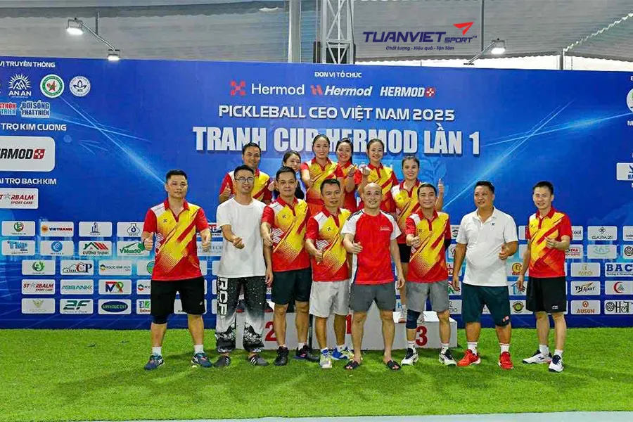 Giải Pickleball CEO 2025 tranh Cúp Hermod nơi các CEO và Founder tỏa sáng trên sân