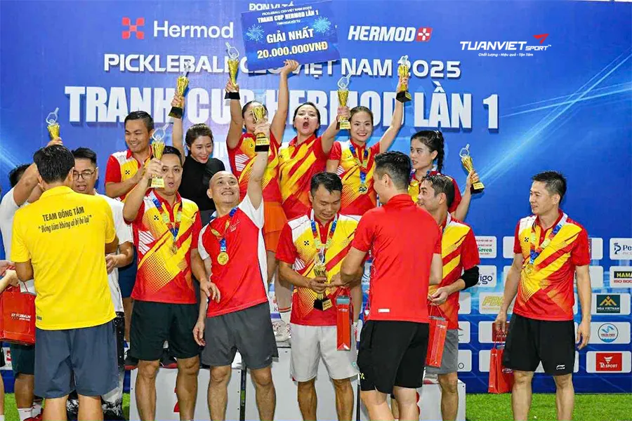Giải Pickleball CEO 2025 tranh Cúp Hermod nơi các CEO và Founder tỏa sáng trên sân