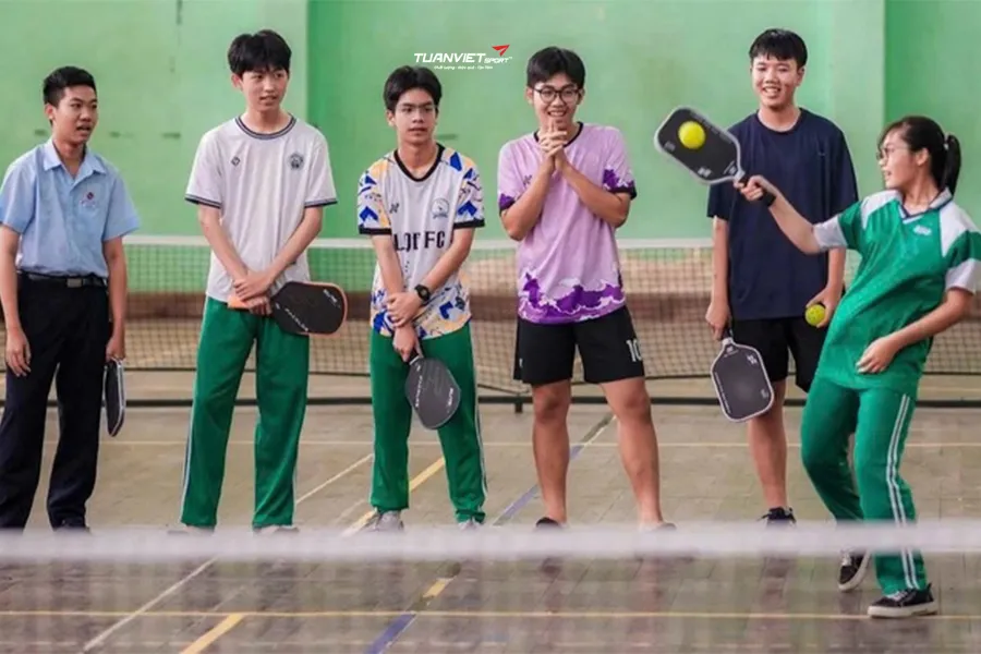 Giải pickleball học sinh sinh viên Đà Nẵng mùa đầu tiên thu hút 65 trường