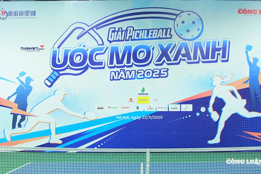 Giải Pickleball Ước Mơ Xanh 2025 chính thức khai mạc ngày 23/11