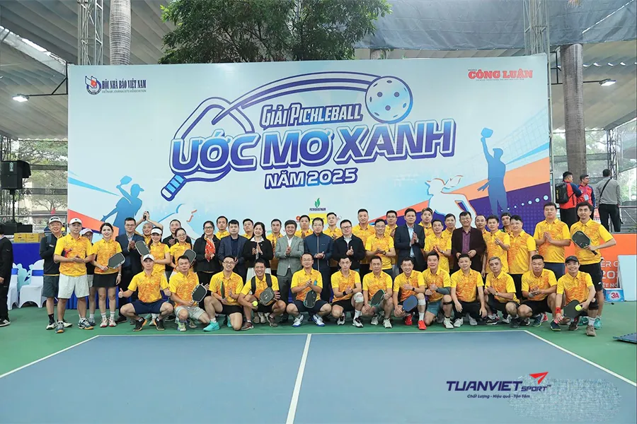 Giải Pickleball Ước Mơ Xanh 2025 chính thức khai mạc ngày 23/11