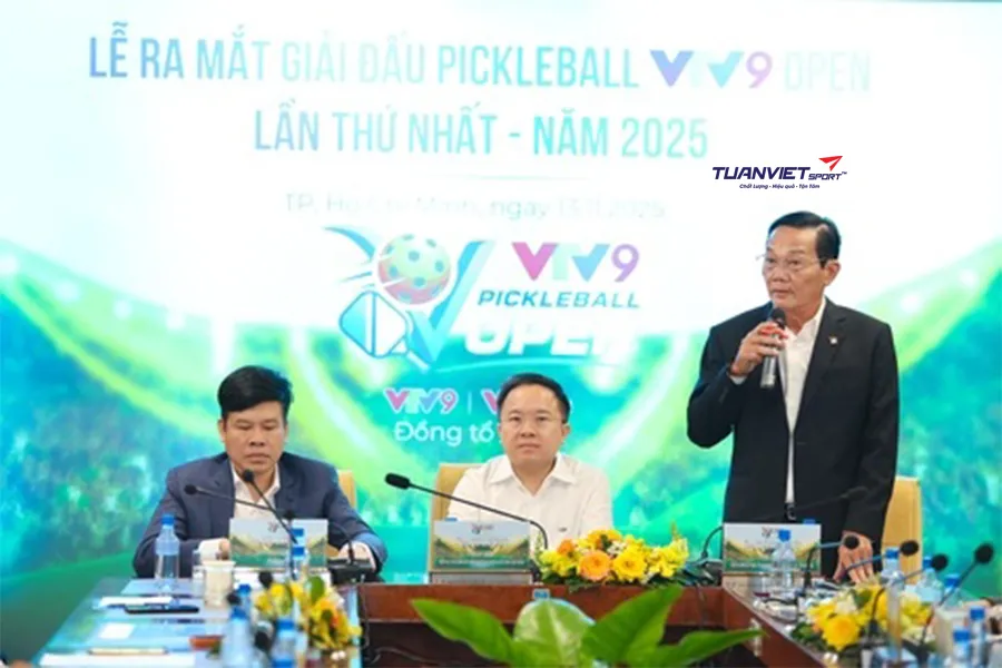 Giải Pickleball VTV9 Open 2025 với tổng giải thưởng 2 tỉ đồng