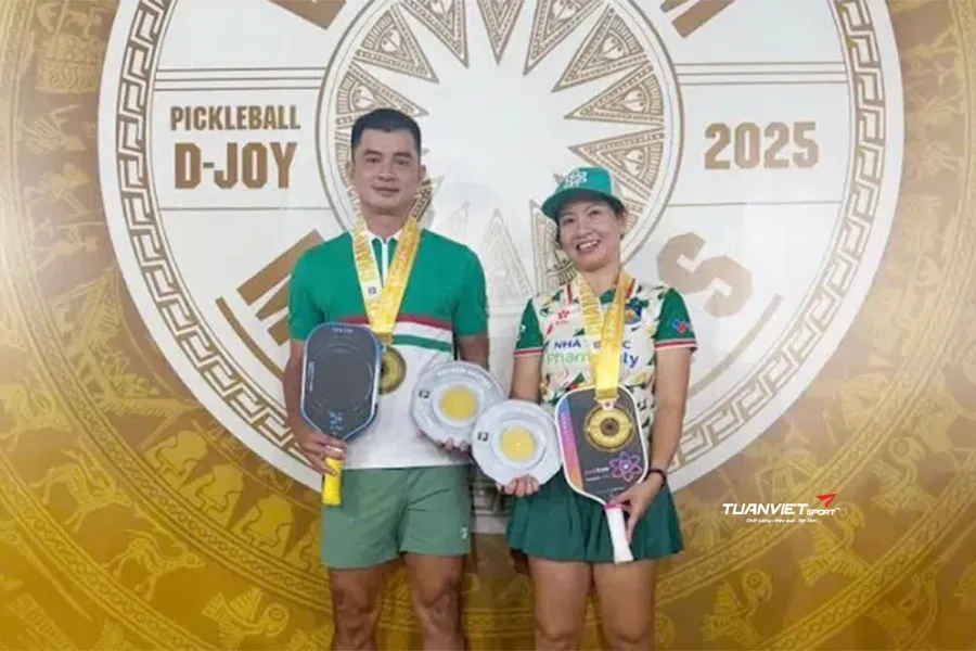 Hành trình đăng quang của Quốc Khánh tại Pickleball D-Joy VietNam Master 2025