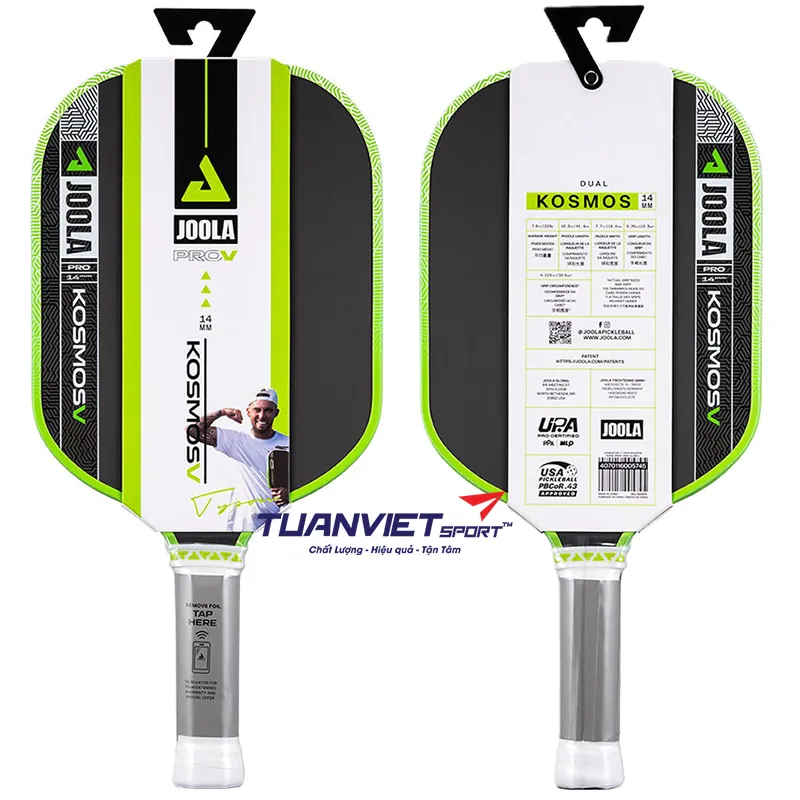 JOOLA Kosmos Pro V Tyson McGuffin Surge Green 14mm