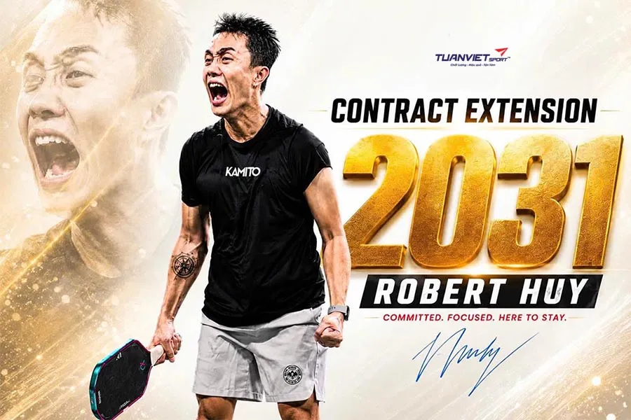 Kamito trình làng vợt Pickleball RX1 đồng hành cùng 3 đại sứ chinh phục giải đấu