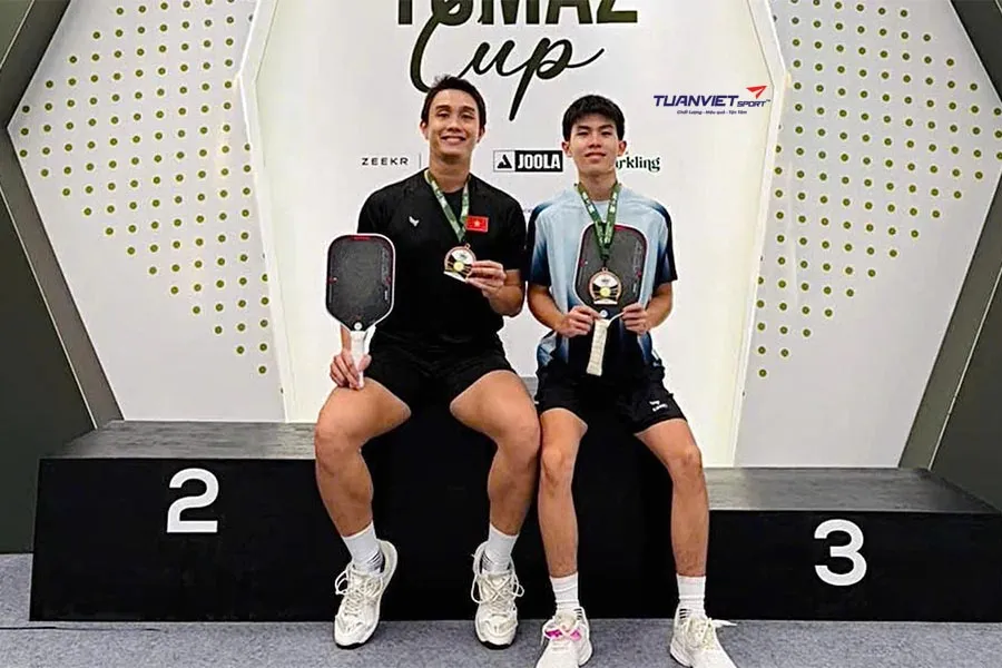 Kamito trình làng vợt Pickleball RX1 đồng hành cùng 3 đại sứ chinh phục giải đấu
