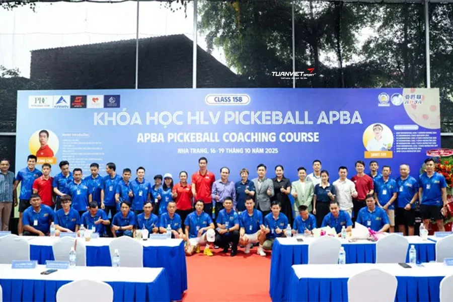 Khai mạc khóa Huấn luyện viên Pickleball châu Á lần 2 tại Khánh Hòa