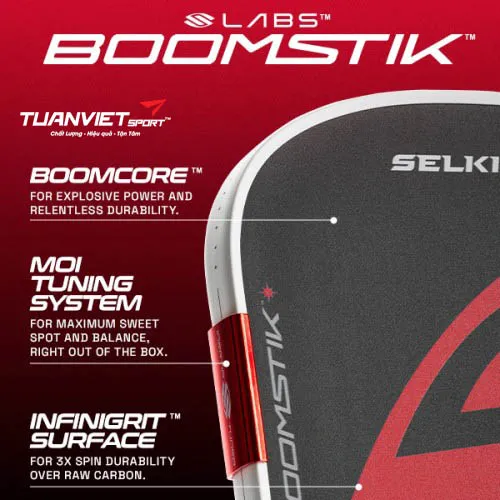 Khám phá bí mật đằng sau sức mạnh và độ bền đáng kinh ngạc của Boomstik pickleball