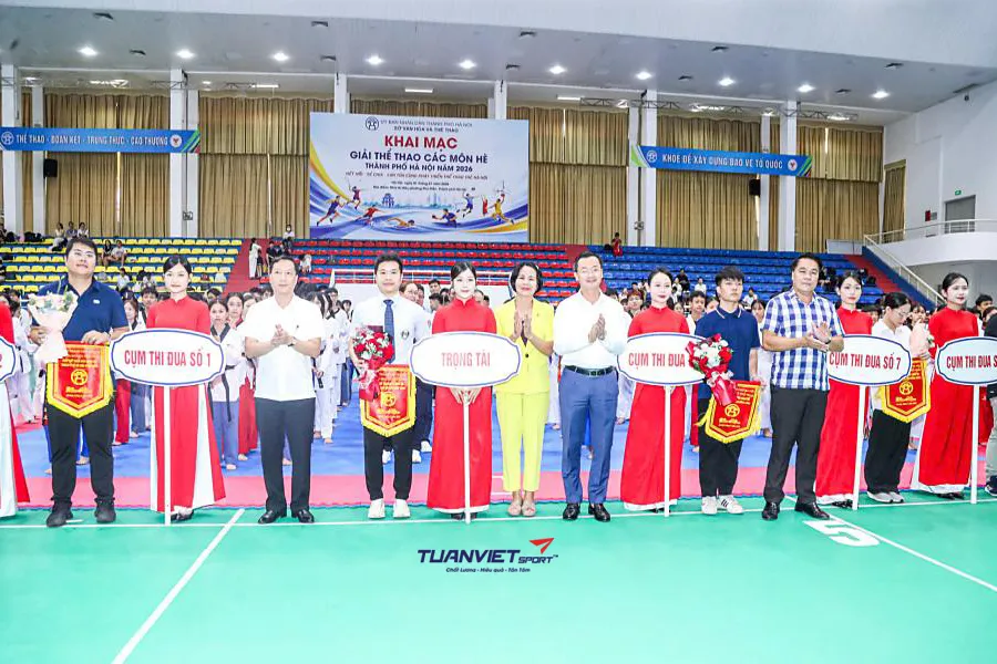 Kỷ lục số vận động vi&ecirc;n tranh t&agrave;i giải h&egrave; H&agrave; Nội 2026 v&agrave; sự xuất hiện của pickleball
