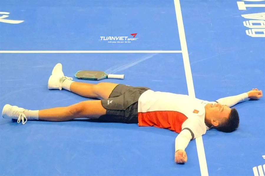 Lý Hoàng Nam tạo địa chấn khi hạ tay vợt số 2 thế giới Pickleball