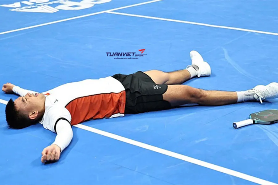 Lý Hoàng Nam tạo địa chấn khi hạ tay vợt số 2 thế giới Pickleball