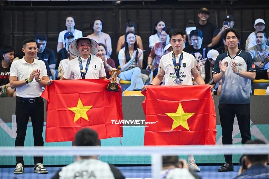 Lý Hoàng Nam vô địch PPA Tour Hanoi Cup 2026 sau trận chung kết áp đảo