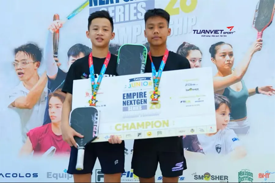 Nam sinh Hà Tĩnh xuất sắc vô địch giải Pickleball tại Malaysia