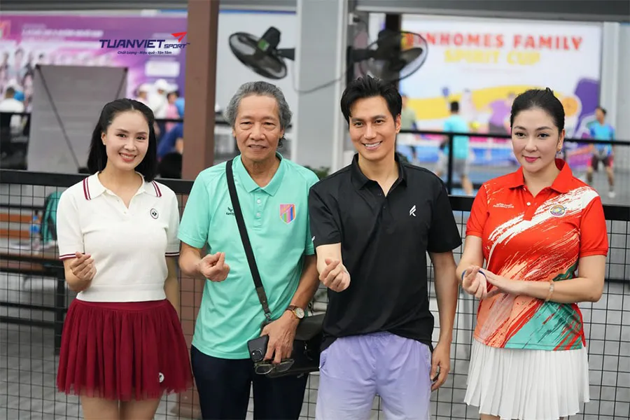 Nghệ sĩ Việt hội tụ tại giải pickleball V-Stars 2025 vì cộng đồng