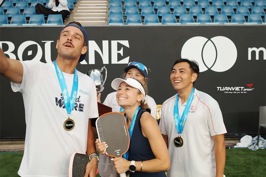 Phúc Huỳnh đăng quang AO Pickleball Slam 2026 giành danh hiệu VĐV xuất sắc nhất giải