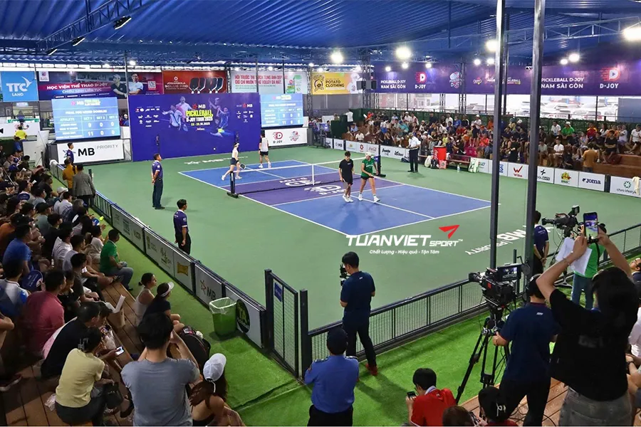 Pickleball D-Joy Vietnam Masters - Petrolimex Cup Cột mốc đưa pickleball Việt Nam lên tầm quốc tế