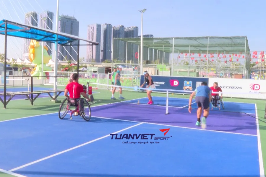 Pickleball tái sinh niềm đam mê thể thao cho người khuyết tật Việt Nam