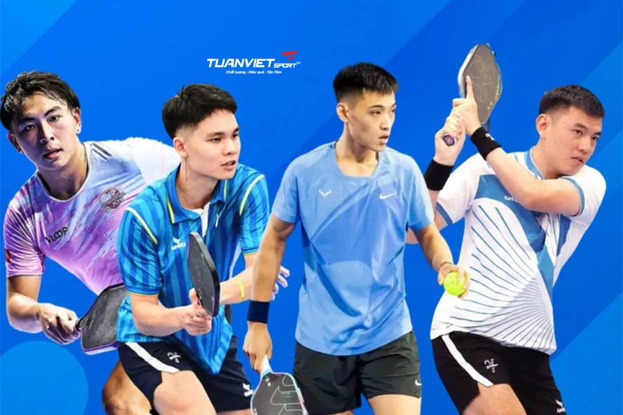 Pickleball Việt Nam thống trị top 5 châu Á với 4 tay vợt xuất sắc