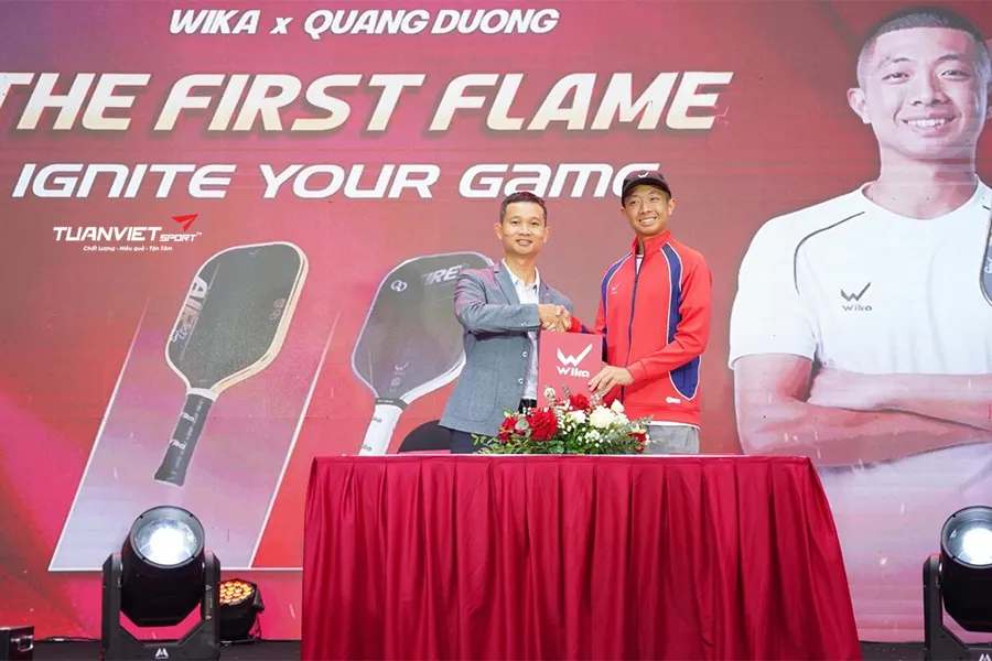 Quang Dương v&agrave; kh&aacute;t vọng chinh phục SEA Games Olympic cho pickleball Việt Nam