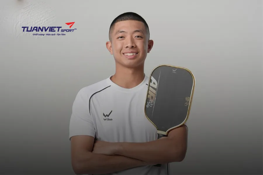 Quang Dương v&agrave; kh&aacute;t vọng chinh phục SEA Games Olympic cho pickleball Việt Nam
