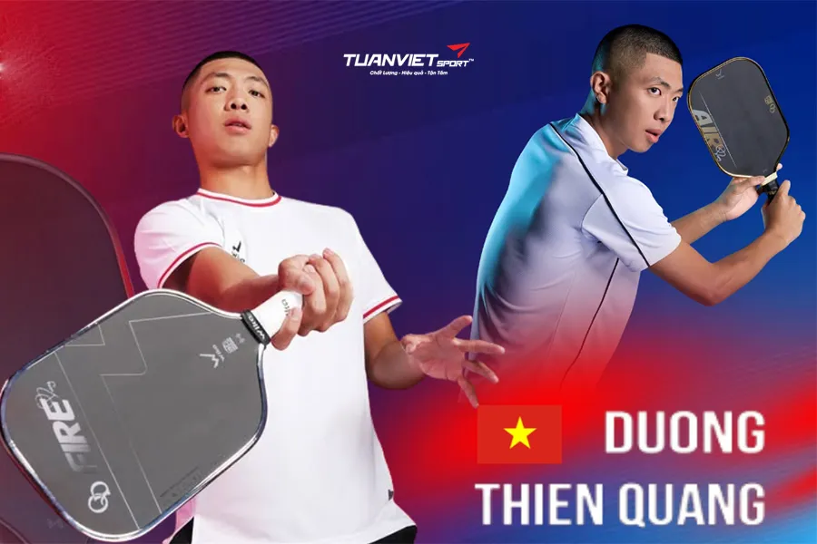 Quang Dương v&agrave; kh&aacute;t vọng chinh phục SEA Games Olympic cho pickleball Việt Nam