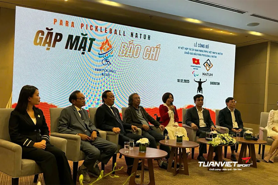 Ra mắt Chuỗi giải ParaNatuh Pickleball 2026 lan tỏa mạnh mẽ tinh thần thể thao hòa nhập