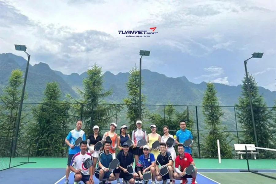 S&acirc;n Pickleball &lsquo;view triệu đ&ocirc;&rsquo; ở H&agrave; Giang khiến d&acirc;n mạng ph&aacute;t sốt