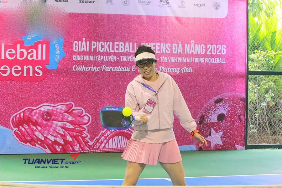 S&ocirc;i động Pickleball Queens Đ&agrave; Nẵng 2026 Giải đấu nữ quy m&ocirc; quốc tế