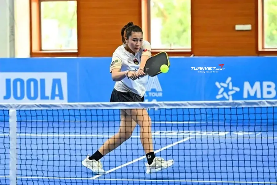 Sophia Huỳnh Trần g&aacute;nh v&aacute;c hy vọng của pickleball Việt Nam ở Tokyo Open