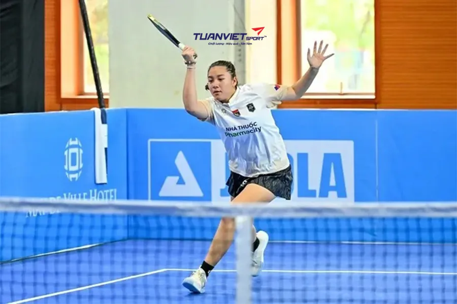 Sophia Huỳnh Trần g&aacute;nh v&aacute;c hy vọng của pickleball Việt Nam ở Tokyo Open