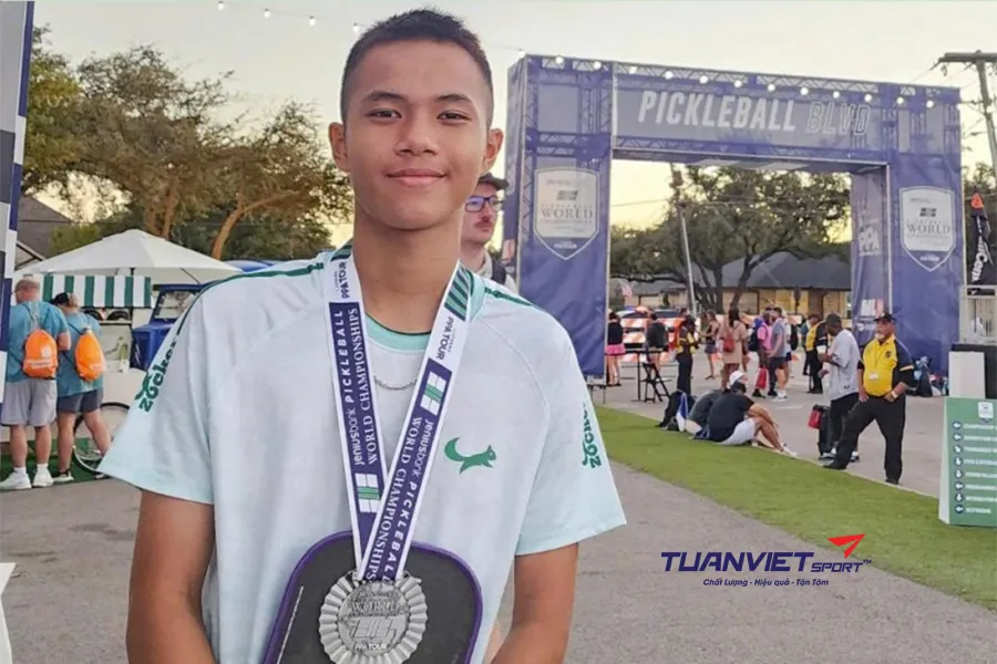 Sững sờ Pickleball thế giới học sinh Việt Nam 14 tuổi giành HCB vô địch trẻ 2025 tại Mỹ