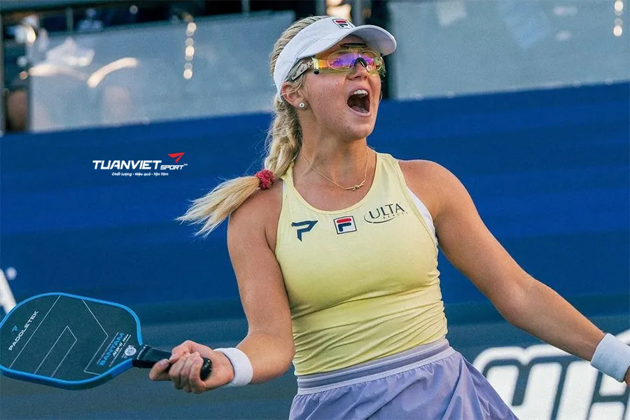 Tay vợt pickleball Anna Leigh Waters 18 tuổi lập kỷ lục vô tiền khoáng hậu với 168 danh hiệu
