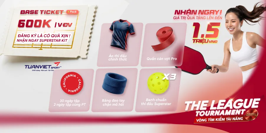 The League Pickleball 2026 đổ bộ Đ&agrave; Nẵng Bạn đ&atilde; sẵn s&agrave;ng tranh t&agrave;i