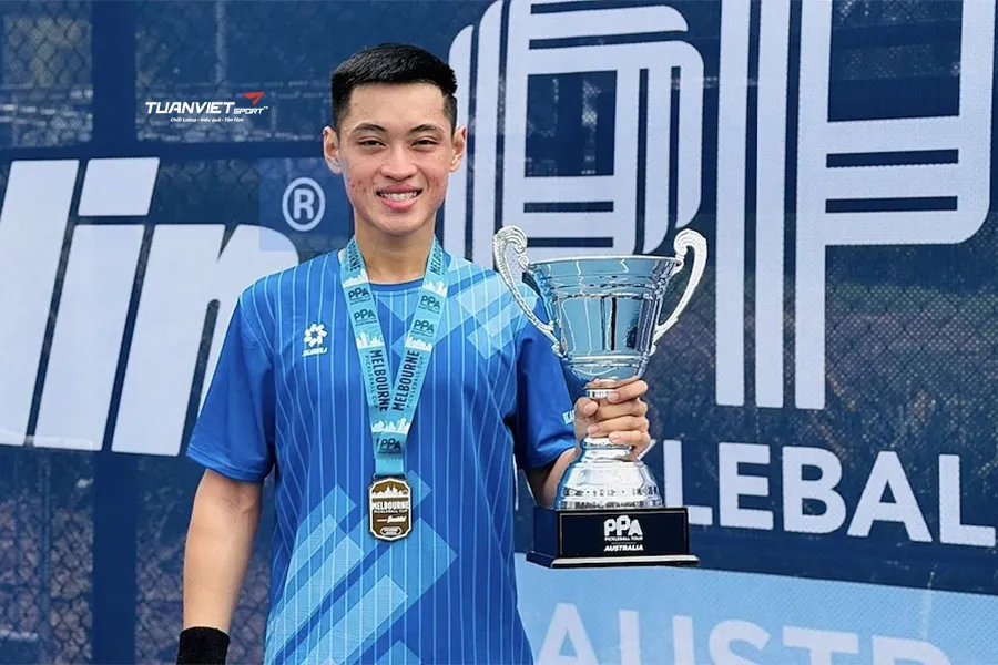 Trương Vinh Hiển hạ Lý Hoàng Nam, lần đầu vô địch PPA Tour Australia 2025