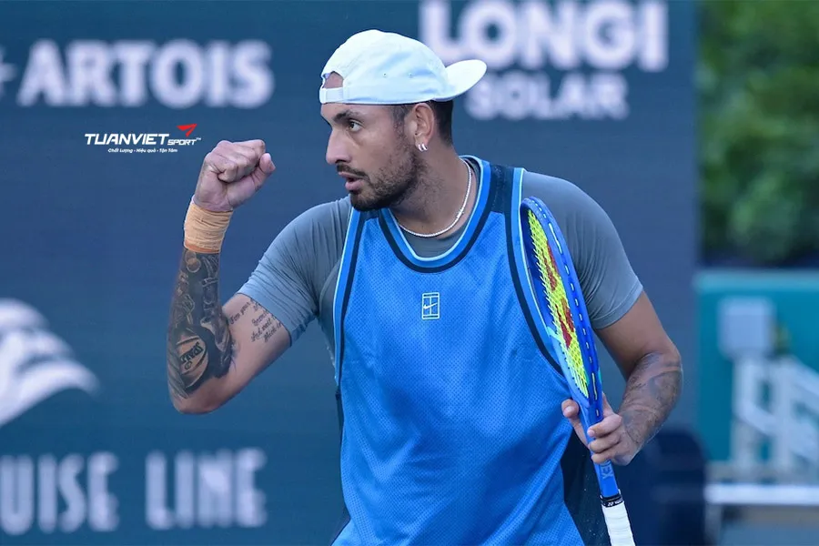 Từ quần vợt đến pickleball Nick Kyrgios tạo c&uacute; h&iacute;ch lớn cho PPA Tour